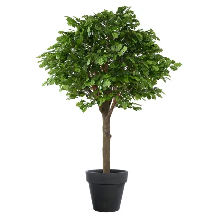CHENE artificiel TETE 210 cm dans un pot de présentation