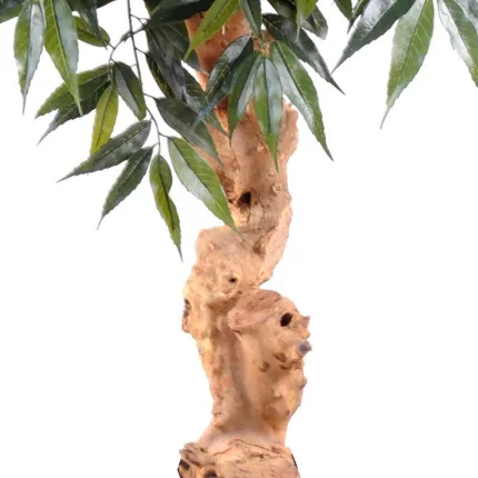 SHIRAKASHI artificiel umbrella ou chêne blanc artificiel 95 cm - tronc