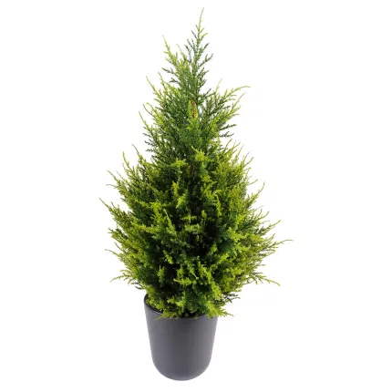 CYPRES artificiel 65 cm vert 2 tons (junipérus)