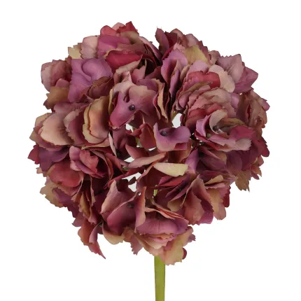 HORTENSIA artificiel 48 cm - tête
