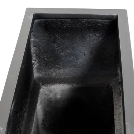 jardinière fiber L 100 cm 25x25 cm - intérieur