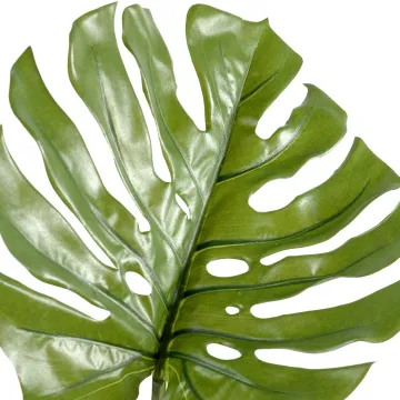 Feuille PHILODENDRON artificielle 75 cm - détail