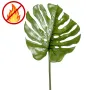 Feuille PHILODENDRON artificielle 75 cm - vu penché ignifugé