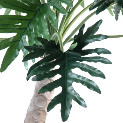 PHILODENDRON artificiel SELLOUM 210 cm - feuilles