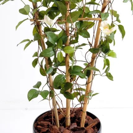 CLEMATITE artificielle PALISSADE  140 cm - tronc