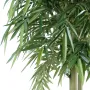 BAMBOU artificiel NEW TETE 3 Troncs 180 cm - feuilles