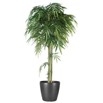 BAMBOU artificiel NEW TETE 3 Troncs 180 cm