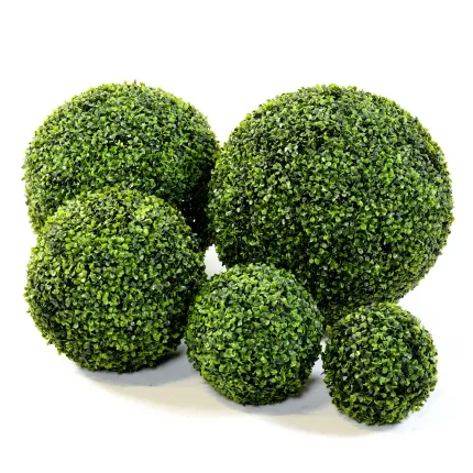 BUIS artificiel boule GR diamètre 22 à 50 cm - 5 tailles