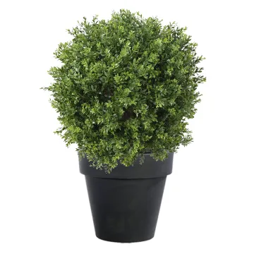 BUIS artificiel BOULE PF de 35 à 80 cm - en pot