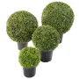 BUIS artificiel boule en pot  diam 17 à 50 cm