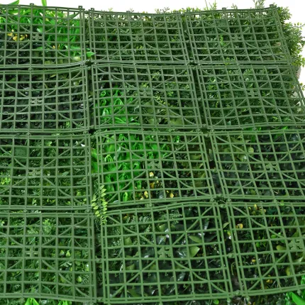 buis plaque  artificielle 50 cm - dos