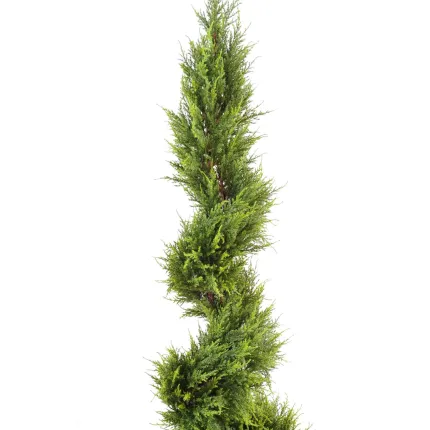CYPRES artificiel JUNIPERUS spirale 130 et 160 cm - cime