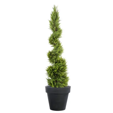 CYPRES artificiel JUNIPERUS spirale 130 et 160 cm