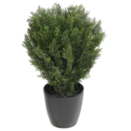 CYPRES artificiel buisson rond 75 cm