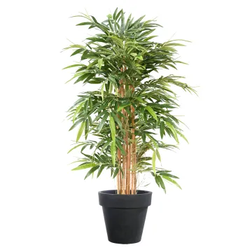 BAMBOU artificiel buisson bon marché 150 cm - en pot