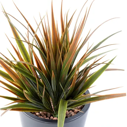 Herbe artificielle large  hauteur 34 cm - feuillage