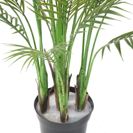 ARECA artificiel plast 120 à 160 cm - pot fourni