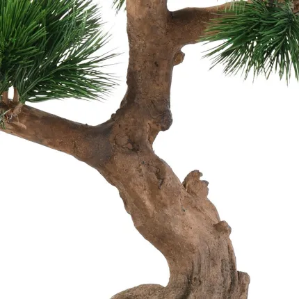 BONSAI artificiel PIN EN COUPE 70 cm - tronc