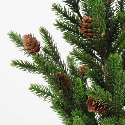 SAPIN artificiel 60 cm - épines et pomme de pins