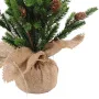 SAPIN artificiel 60 cm - sac de jute