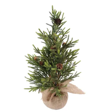 SAPIN artificiel pailleté or 45 cm