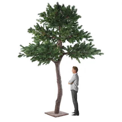 PIN artificiel LUXE 400 et 600 cm - avec une personne