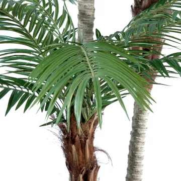 PHOENIX artificiel TROIS TRONCS 225 cm - feuilles