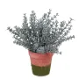 plants AROMATES artificiels  en pot 19 à 22 cm - santoline