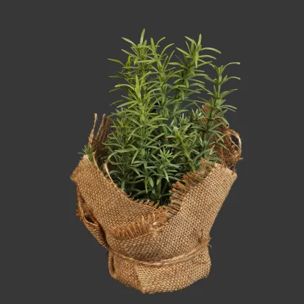 HERBES artificielles AROMATIQUES en pot - romarin