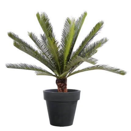 CYCAS artificiel TRONC 100 cm en pot