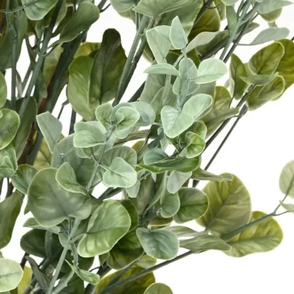 EUCALYPTUS artificiel  buisson 90 cm - feuilles détails