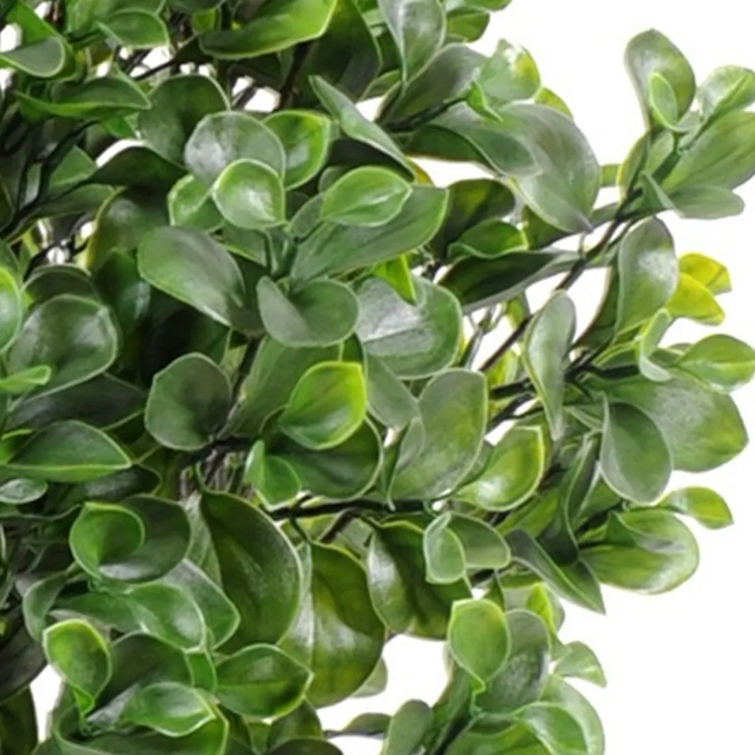 Plante Artificielle Peperomia 73 Cm – Pot Vert & Billes – Occasion Bon État