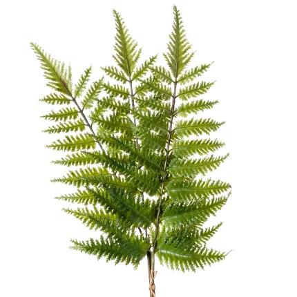 FEUILLE DE FOUGERE artificiel  x 3 plastique 56 cm