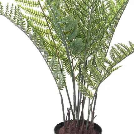 FOUGERE artificielle plastique en pot 95 cm - tiges