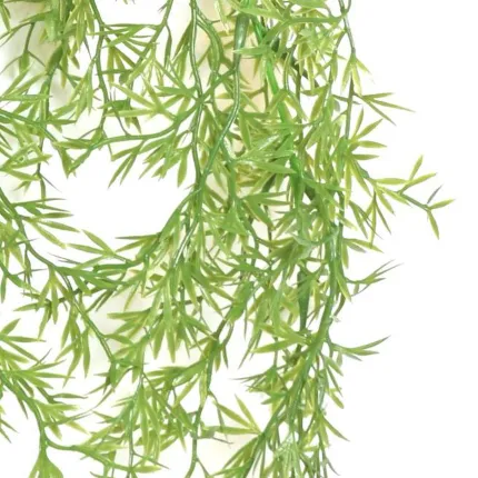 SELAGINELLE artificielle chute plastique vert 80 cm - brin détails