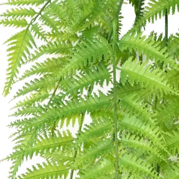 FOUGERE artificiel dentelée plastique 120 cm - feuilles