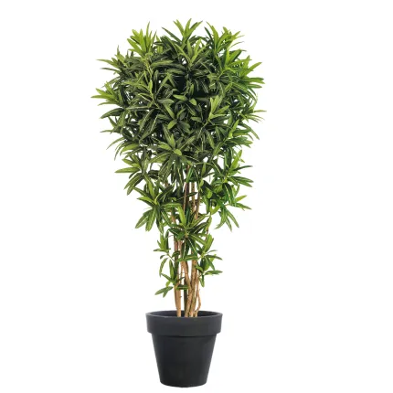 Croton artificiel GOLDFINGER Reflexa 150 et 180 cm - en pot