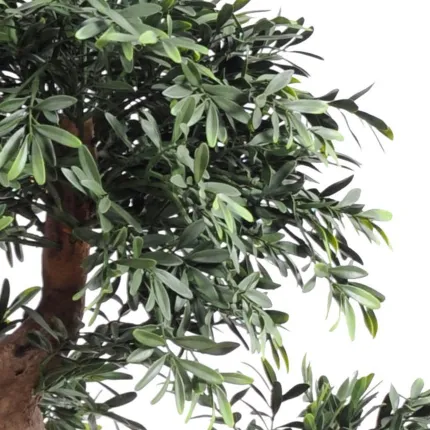 BONSAI artificiel SAULE noir ou BLACK WILLOW 70 cm - feuilles