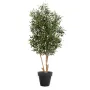 OLIVIER artificiel NEW tronc noueux 120 à 210 cm  (olives noires) - en pot
