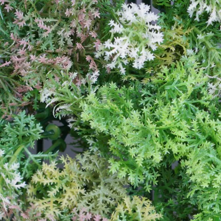 MUR VEGETAL mousse 100 x 100 cm - détails mousse