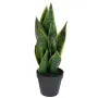 SANSEVIERIA artificiel vert 41 cm en pot