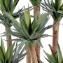 AGAVE artificiel 7 têtes 72 cm - détails feuilles