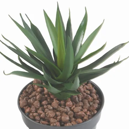 AGAVE artificielle 20 cm - vue de dessus