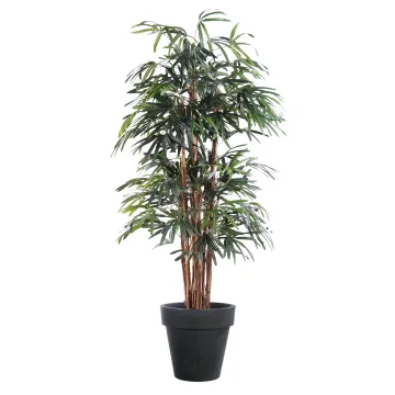 PALMIER artificiel RAPHIS LADY PALM 150 à 210 cm en pot