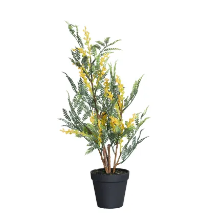 MIMOSA artificiel (Tamarin) 56 cm - de profil