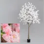 CERISIER FLEUR artificiel 240 cm blanc rosé et rose