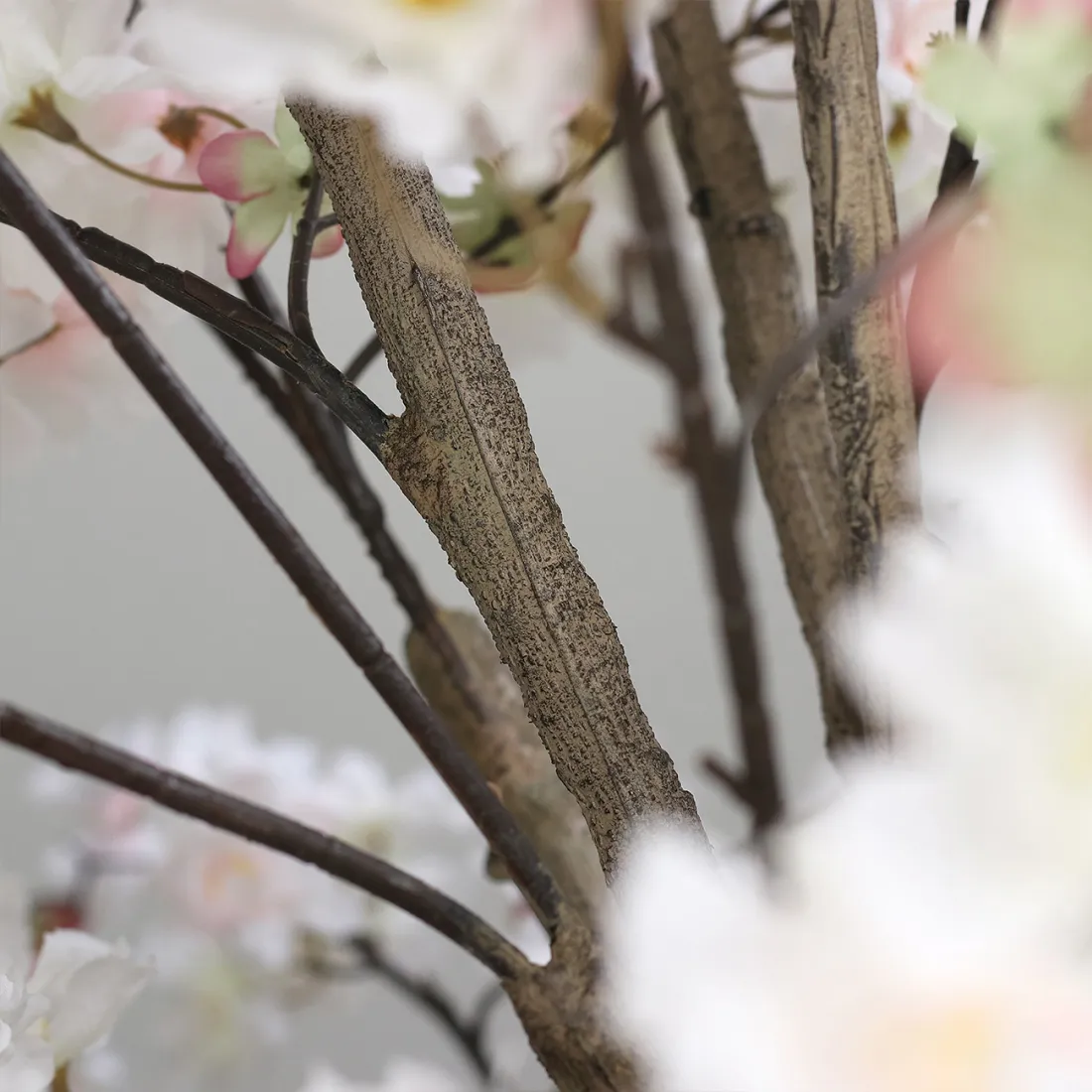 CERISIER FLEUR artificiel 240 cm blanc rosé - branches