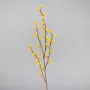 FORSYTHIA artificielle 75 cm sur fond