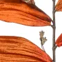 feuilles branche de SCEAU DE SALOMON artificielle 75 cm orange