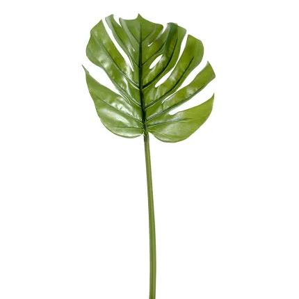 Feuille PHILODENDRON artificielle 50 cm - en tige